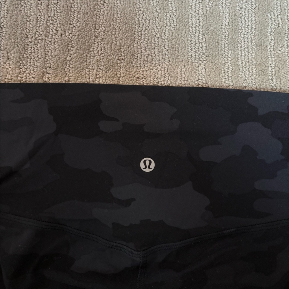 Black Camo Lululemon Leggings
